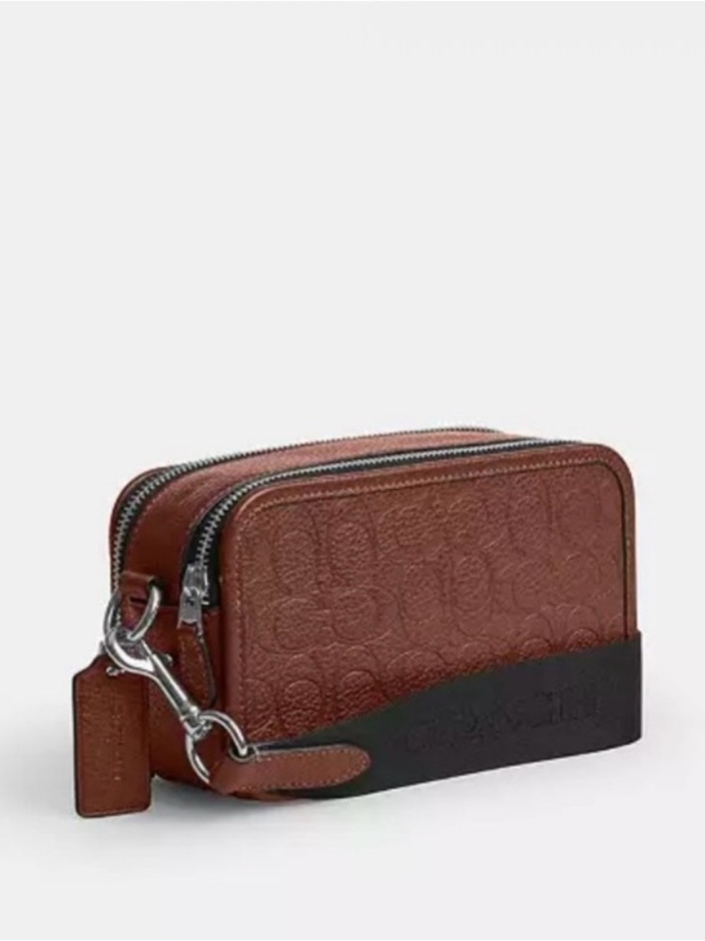 New Coach Wyatt crossbody -brown with black strap! ✨ 🤎